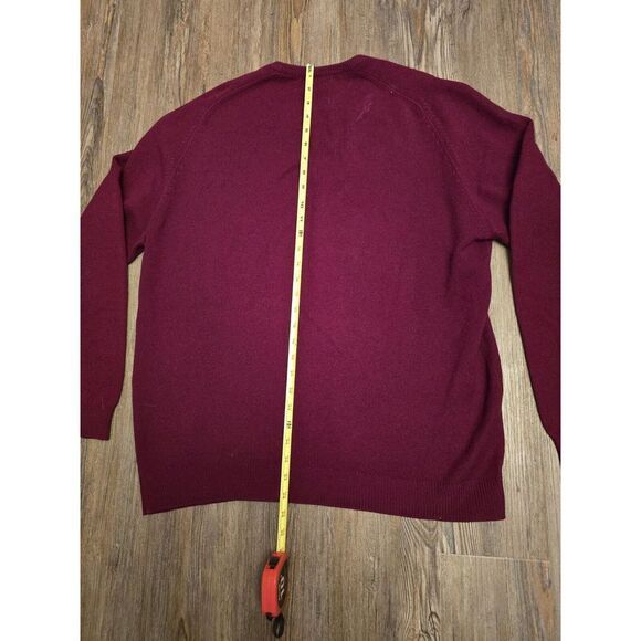 Vintage Mens Pringle Made‎ In Scottland 100% Cashmere Sweater Size 46 V-Neck - Picture 8 of 14